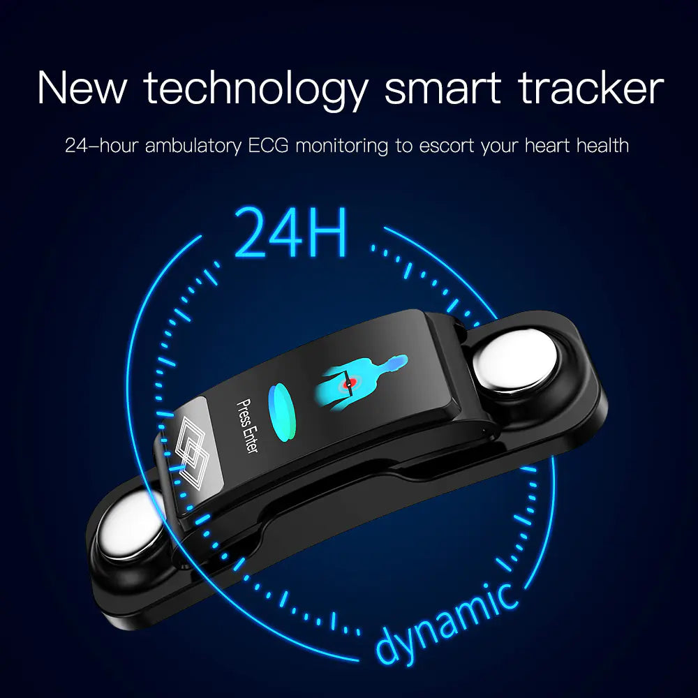 Smart Bracelet with 24-Hour ECG and Health Monitoring