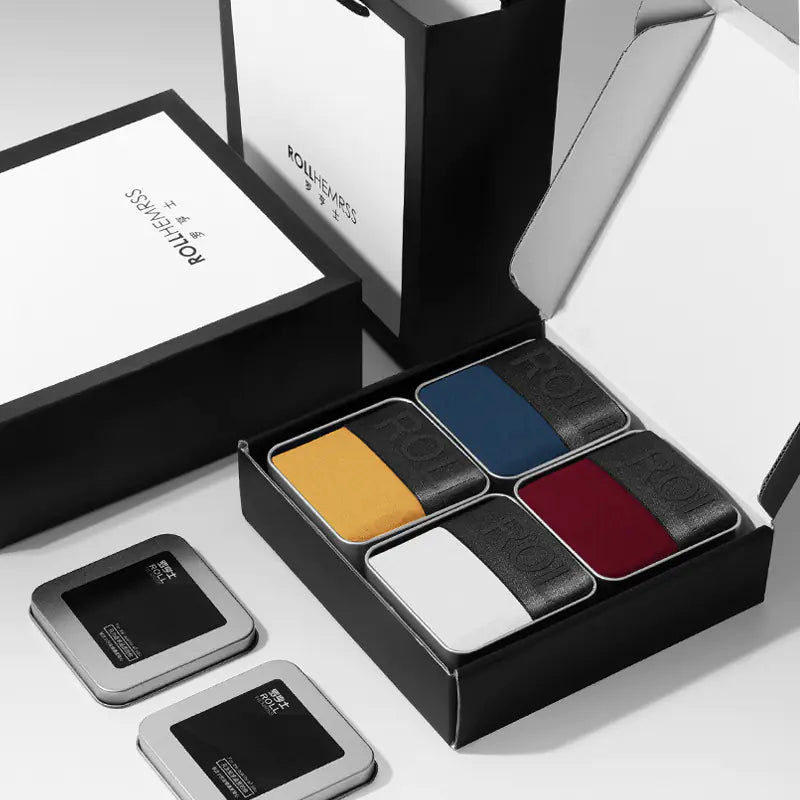 Men's Cotton Boxer Shorts - Breathable and Comfortable