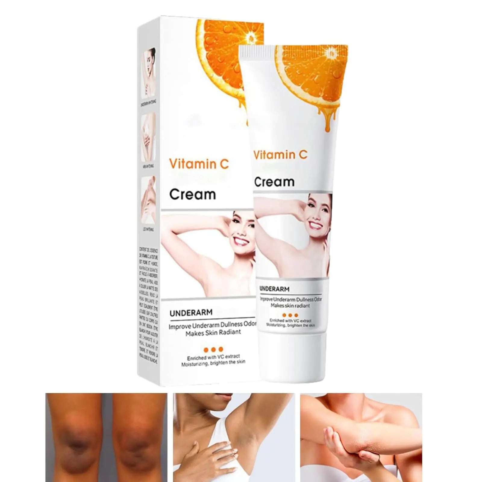 Crema Blanqueadora para Partes Intimas Aclarador de Axilas y Partes Intimas Crema para Aclarar Axilas Partes Intimas Entrepierna Codos Piernas Zonas Rodillas Cuello - 50ML/1.77OZ (1 PCS)
