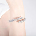 Trendy Cross-Border Luxury Diamond Stone Open Bracelet