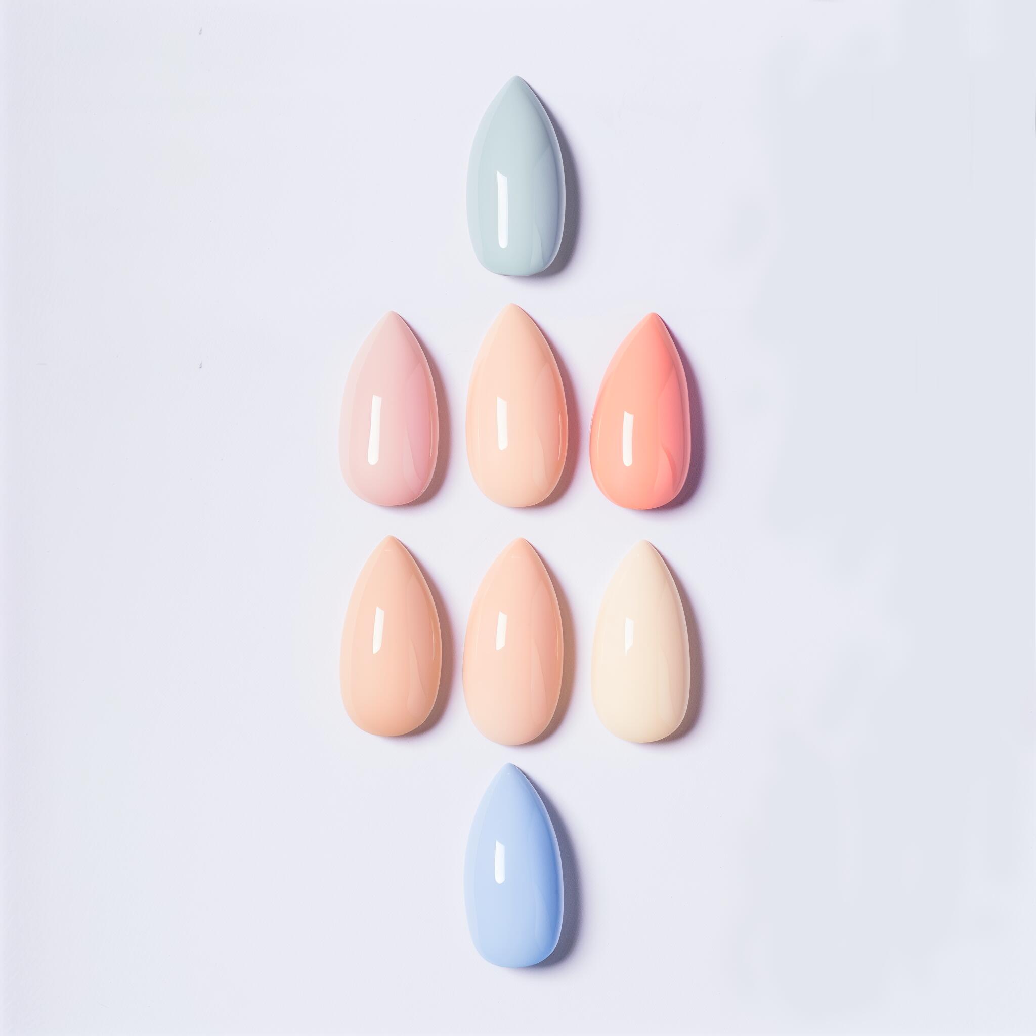 FSpronail Ombre French Tip Nail Stickers 12 Sheets 3D Line French Manicure Stickers for Nails Colorful Curved Gradient French Nail Decals French Tip Guides Stencils Pegatinas para uñas