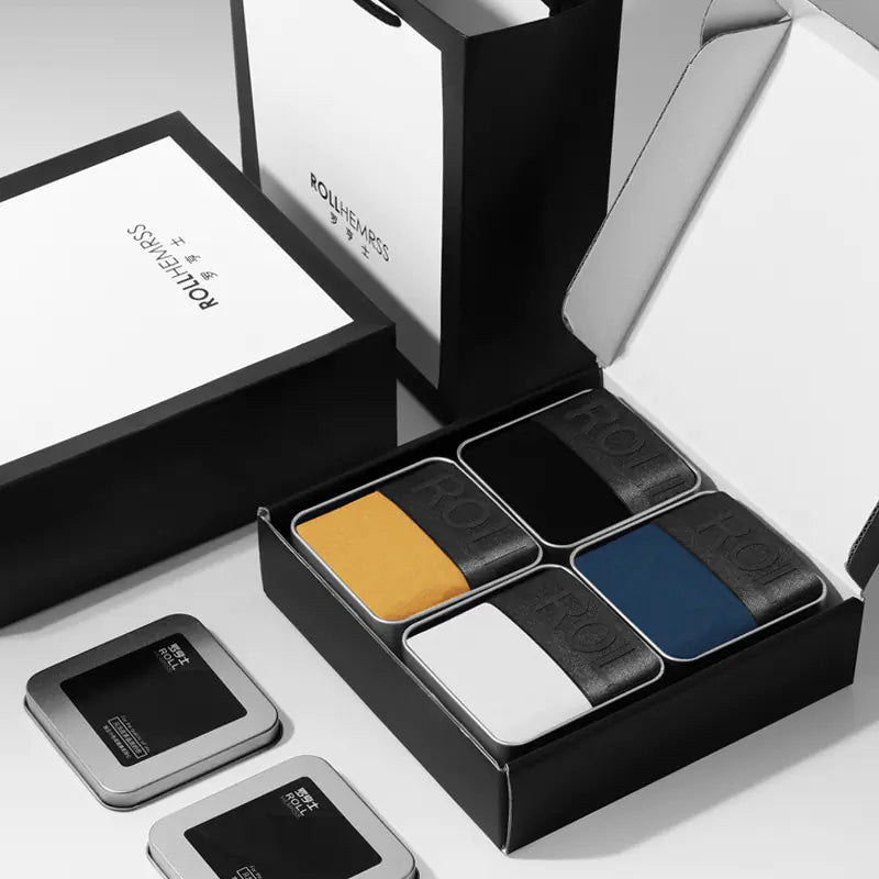 Men's Cotton Boxer Shorts - Breathable and Comfortable