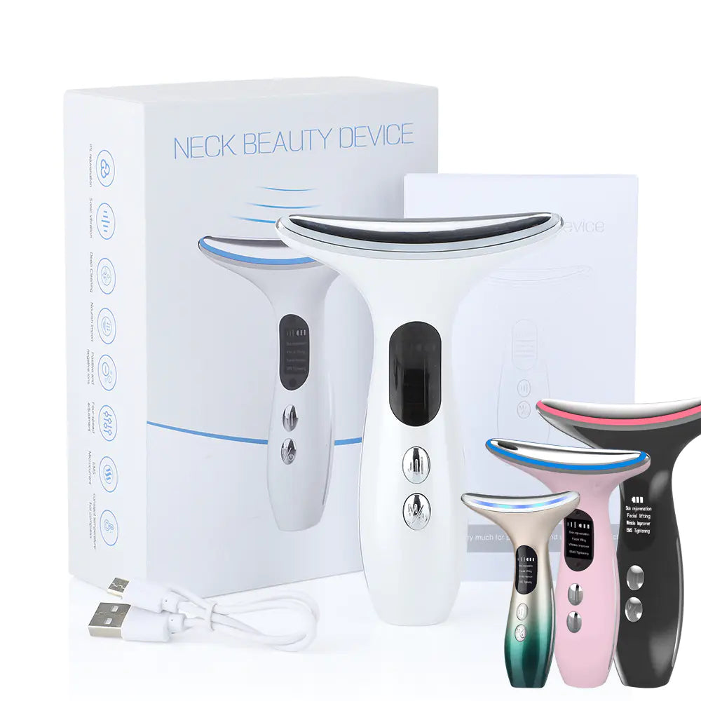 Modern Beauty Neck Device for Wrinkle Reduction and Firming