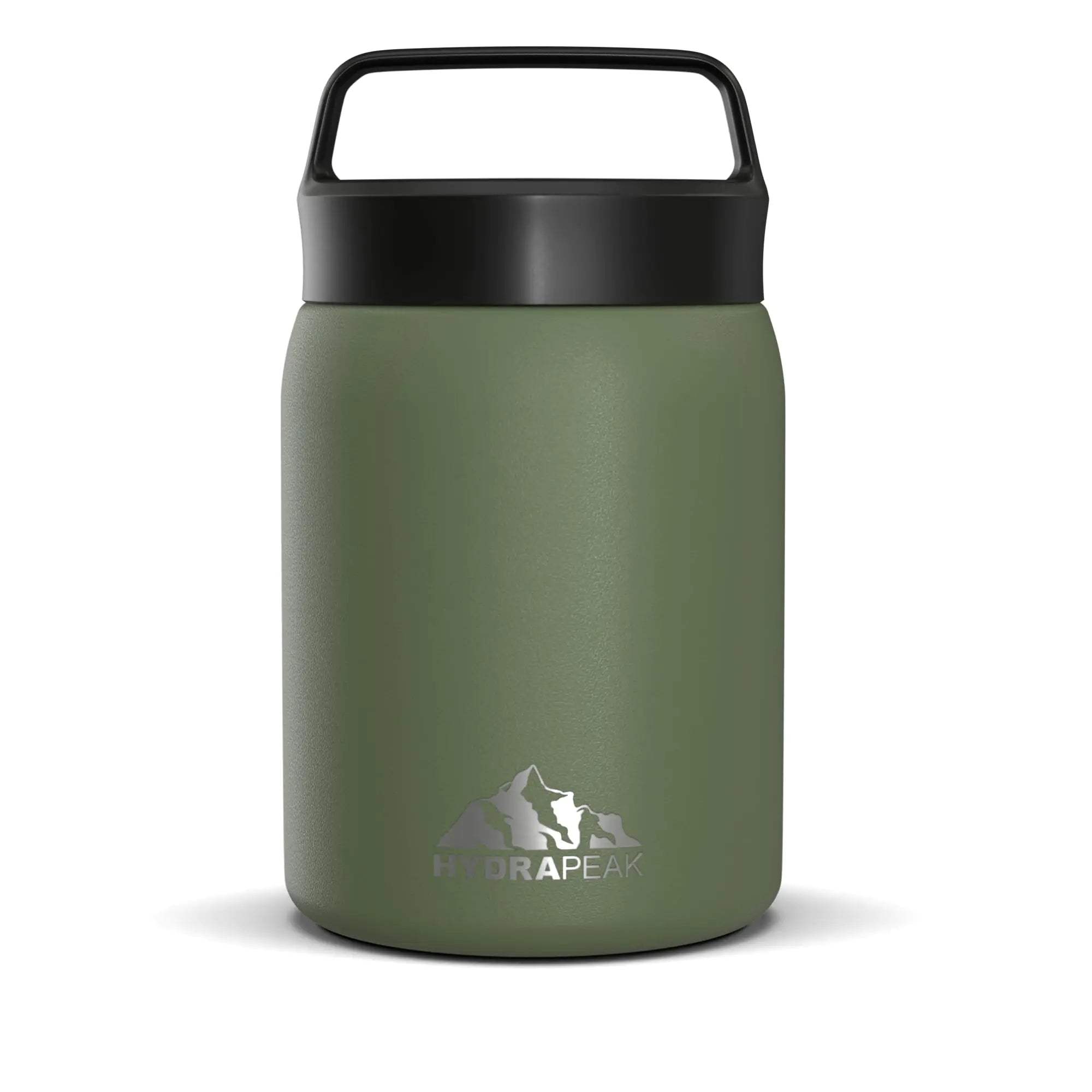 Hydrapeak 18 oz Insulated Food Thermos Hot and Cold Soup Thermos Food Thermos Thermos for Hot Food Vacuum Insulated Food Jar Stainless Steel for Office Outdoor (Sage Leaf)