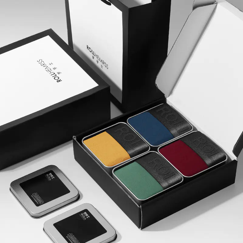 Men's Cotton Boxer Shorts - Breathable and Comfortable